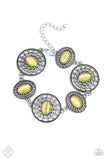 Paparazzi Bracelet -  Everything Is VINE - Yellow