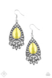 Paparazzi Earring -  Majestically Malibu - Yellow