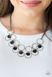 Paparazzi Necklace - Ask and You SHELL Receive - Black