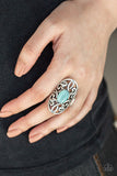Paparazzi Ring - GLEAM Big - Blue