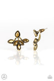 Paparazzi Earring - A Force To BEAM Reckoned With - Brass