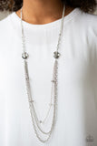 Paparazzi Necklace - Dare to Dazzle - Silver