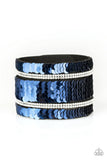 Paparazzi Urban Bracelet - Mermaid Service - Blue