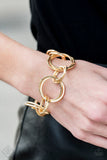 Paparazzi Bracelet - Give Me A Ring - Gold
