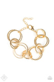 Paparazzi Bracelet - Give Me A Ring - Gold