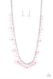 Paparazzi Necklace - Theres Always Room At The Top - Pink