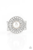 Paparazzi Ring - Big City Attitude - White