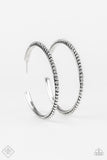 Paparazzi Earring - Totally On Trend - Silver
