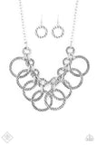 Paparazzi Necklace - Jammin Jungle - Silver