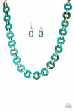 Paparazzi Necklace - Fashionista Fever - Blue