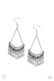 Paparazzi Earring - In ROGUE - Silver