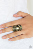 Paparazzi Ring - Maven Haven - Brass