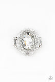 Paparazzi Ring - Show Glam - White