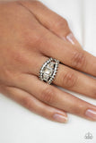 Paparazzi Ring - Packin Heat - White