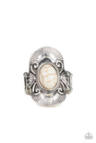 Paparazzi Ring - Oracle Oasis - White