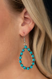 Paparazzi Earring - Sagebrush Sunsets - Blue
