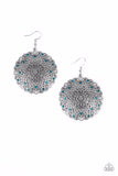 Paparazzi Earring - Mandala Mandalay - Blue