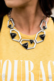 Paparazzi Necklace - GEO-ing, GEO-ing, Gone!