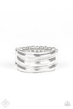Paparazzi Ring - Rough Around The Edges - Silver