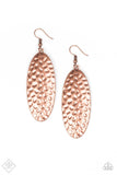 Paparazzi Earring - Radiantly Radiant - Copper