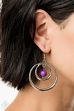 Paparazzi Earring - Diva Pop - Purple