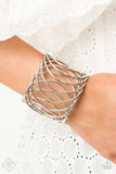 Paparazzi Bracelet - Dizzyingly Diva - Silver
