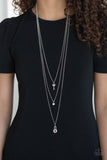 Paparazzi Necklace - Secret Heart - Pink