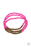 Paparazzi Bracelet - Woodland Wanderer - Pink