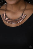 Paparazzi Necklace - My Main MANE - Copper