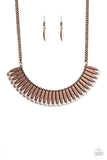 Paparazzi Necklace - My Main MANE - Copper
