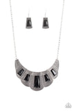 Paparazzi Necklace - Lion Den - Black