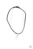 Paparazzi Necklace - Arrowhead Anvil - Silver