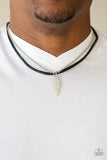 Paparazzi Necklace - Arrowhead Anvil - Silver