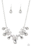 Paparazzi Necklace - Debutante Drama - White