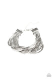 Paparazzi Bracelet - Out Of The Box - Silver