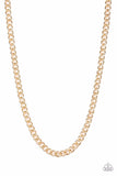 Paparazzi Urban Necklace - Full Court - Gold