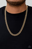 Paparazzi Urban Necklace - Full Court - Gold