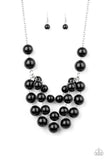 Paparazzi Necklace - Miss Pop-YOU-larity - Black