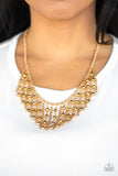 Paparazzi Necklace - Rebel Remix - Gold