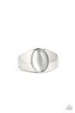 Paparazzi Urban Ring - Cool Down - White
