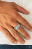 Paparazzi Urban Ring - Steadfast - White