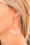 Paparazzi Earring - The PEARL-fectionist - White