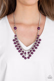 Paparazzi Necklace - Location, Location, Location! - Purple