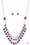 Paparazzi Necklace - Location, Location, Location! - Purple