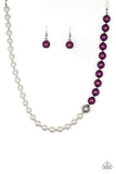 Paparazzi Necklace - 5th Avenue A-Lister - Purple