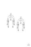 Paparazzi Earring - ARTIFACTS Of Life - Silver