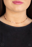 Paparazzi Necklace - Inner SPOTLIGHT - Rose Gold