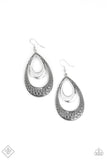 Paparazzi Earring - Sahara Sublime - Silver