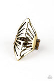 Paparazzi Ring - Deco Defender - Brass