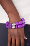 Paparazzi Bracelet - Fruity Flavor - Purple